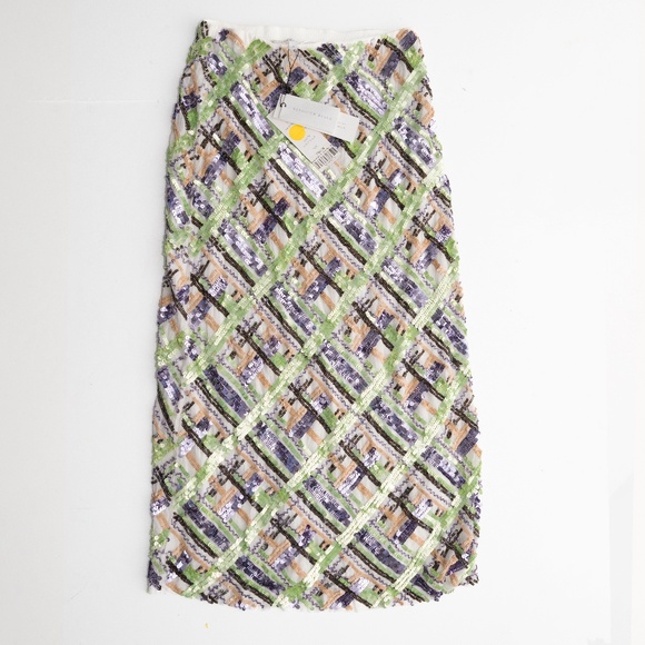 Veronica Beard - Sequin Beaded Brent Skirt - Picture 2 of 11